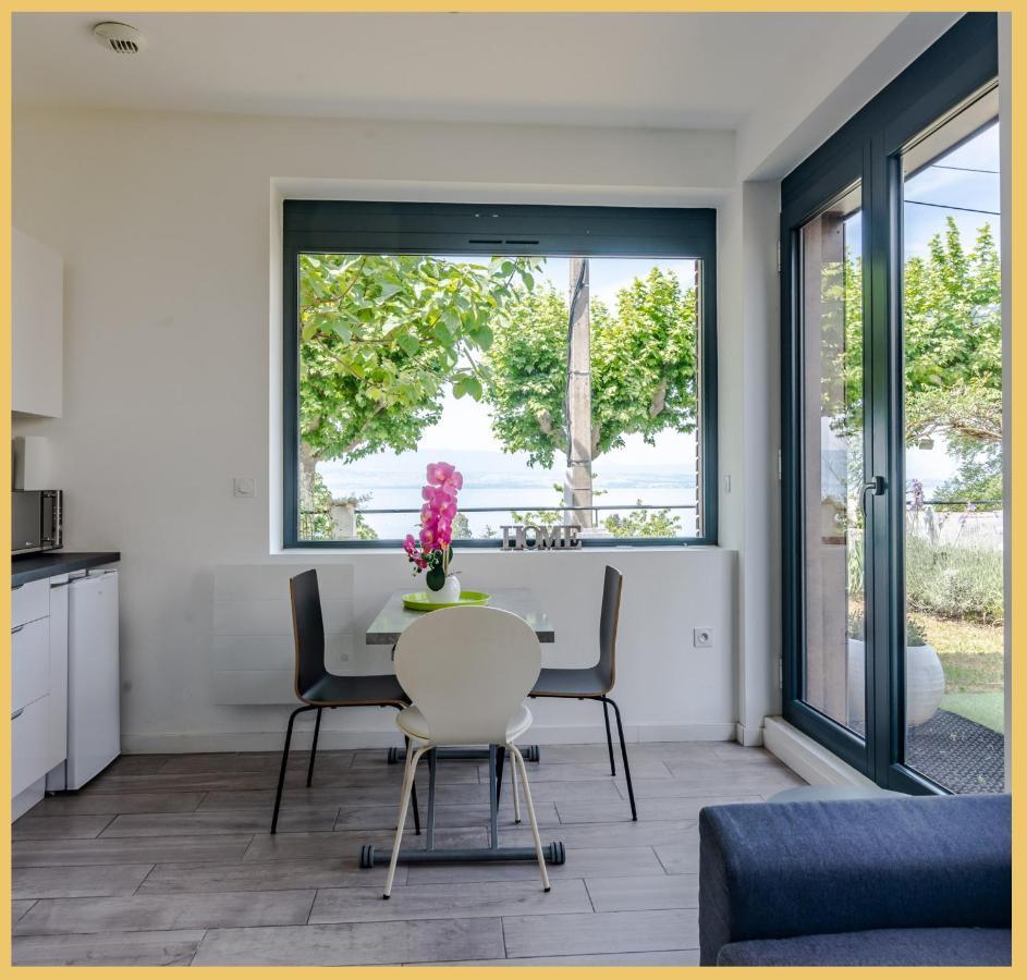 Appartement Cozy 1 Panoramique Lac Leman Thonon-Les-Bains Exteriör bild